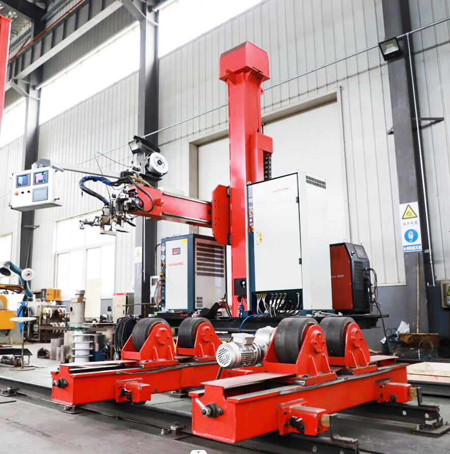 Integrated machine welding system
